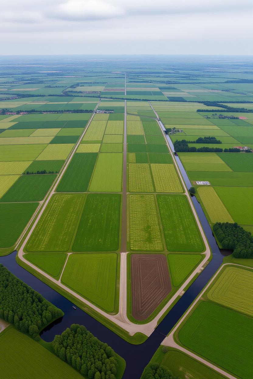 Раздел крупного земельного массива